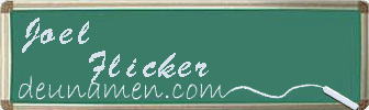 Joel Flicker Visitenkarte